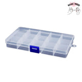 Boîte de rangement faux ongles en plastique