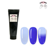 Gel thermique bleu