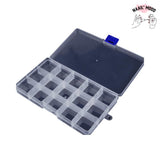 Boîte de rangement faux ongles en plastique