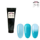 Gel thermique bleu ciel