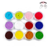 Poudre de vernis à ongles en velours