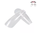 Les capsules forme ballerine (pose américaine) Elles sont très flexibles et faciles à limer. Elles sont souple et appelées capsules X-Gel parfois.