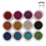 Micro boules en cristal 12 couleurs