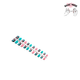 Faux ongles à motifs