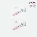 Embout rose pour une machine de manucure électrique Embout pour lime à ongles rotatives.